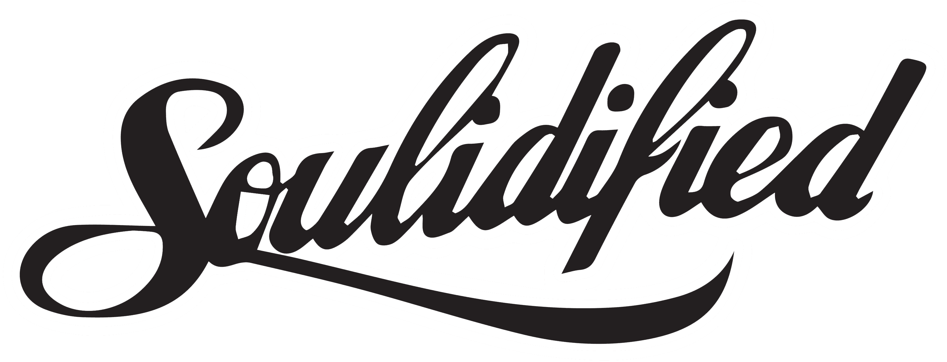 Soulidified Text Logo