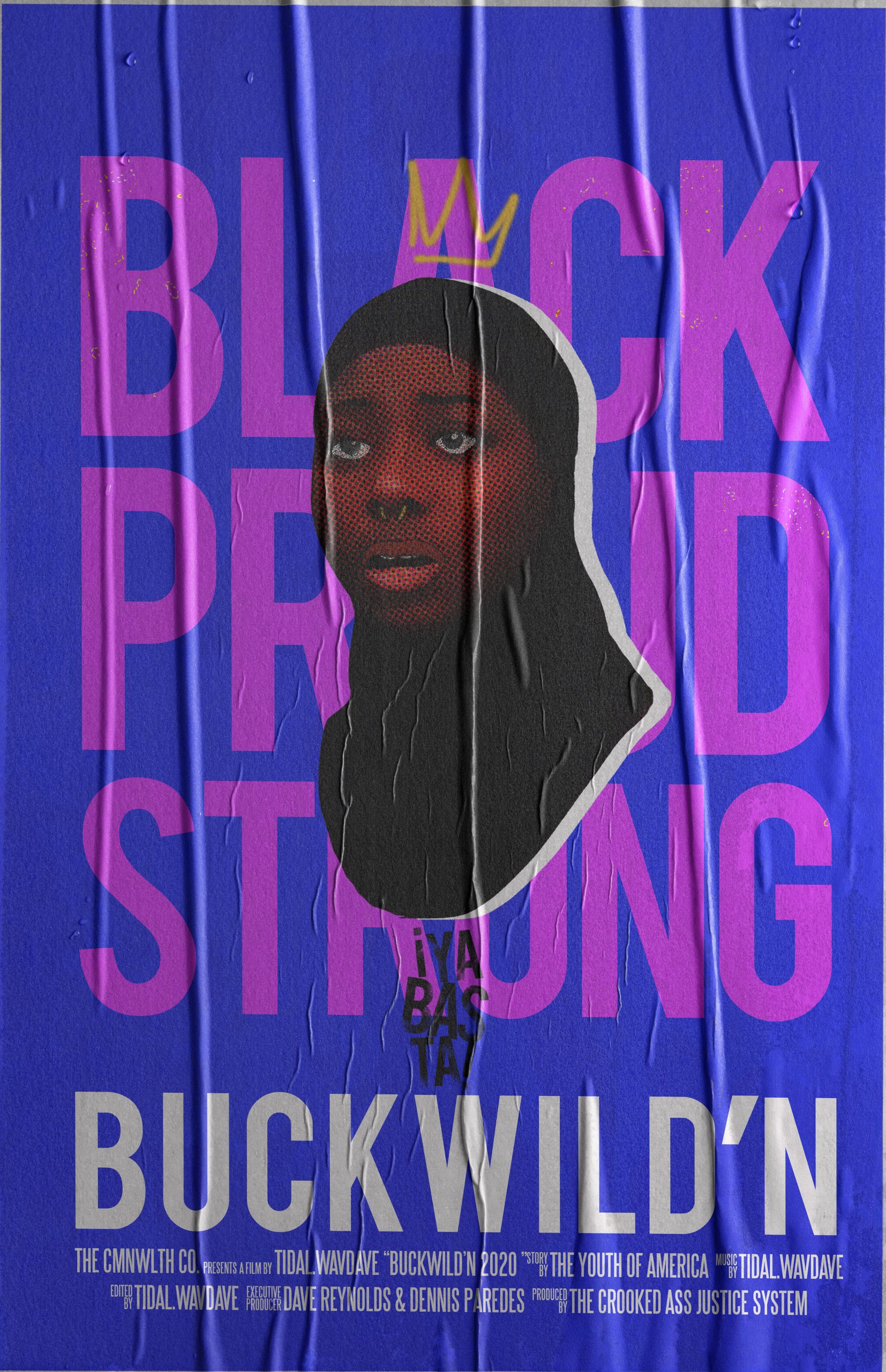 Black, Proud, Strong Poster